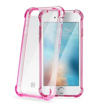 Celly ARMOR801PK custodia per cellulare 14 cm (5.5") Cover Rosa, Trasparente