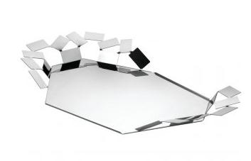 Alessi MT07 vassoio Argento