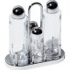 Alessi 5070 oliera/acetiera Lattina Vetro, Acciaio inox Acciaio inox, Trasparente 2