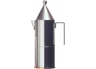Alessi La conica Moka Acciaio inox