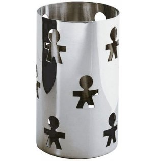 Alessi Girotondo cestino da servizio Rotondo Acciaio inox