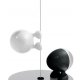 Alessi ASG02 BW saliera e pepiera Nero, Acciaio inox, Bianco 2