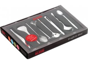Alessi Il caffè Cucchiaino da caffè Acciaio inox 8 pz