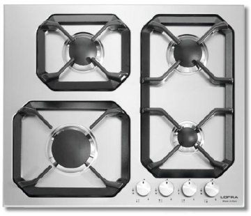 Lofra HLS6M0 Acciaio inox Da incasso 60 cm Gas 4 Fornello(i)