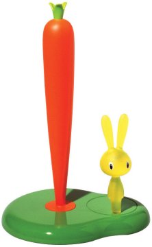 Alessi ASG42 GR porta asciugamani di carta Supporto per asciugamani di carta da tavolo Resina termoplastica Verde, Multicolore
