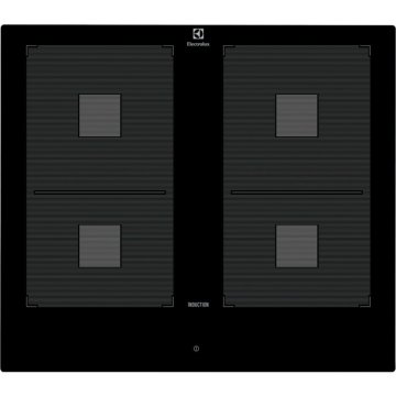 Electrolux KTI6520E piano cottura Nero Da incasso Piano cottura a induzione 4 Fornello(i)