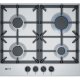 Neff T26DS49N0D piano cottura Nero, Argento Da incasso Gas 4 Fornello(i) 2
