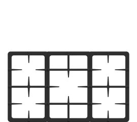 Smeg GRI915 accessorio e componente per piano cottura Ghisa Kit di padelle