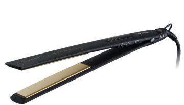 Trisa Electronics 1306.4210 messa in piega Vapore Nero, Oro 50 W 1,7 m