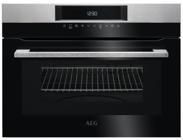 AEG KMK721000M 46 L Nero, Acciaio inox