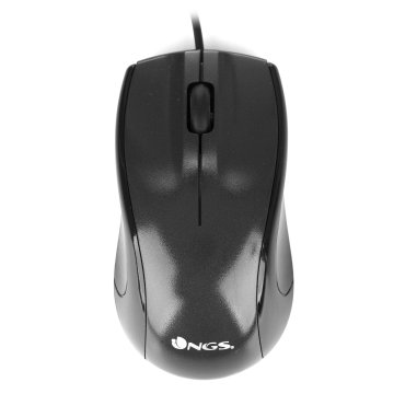 NGS Nero Mist mouse Mano destra USB tipo A Ottico 800 DPI