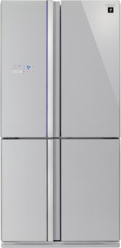 Sharp Home Appliances SJ-FS820VSL frigorifero side-by-side Libera installazione 600 L Argento