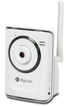 Digicom IP camera 100W Cubo Telecamera di sicurezza IP 640 x 480 Pixel Parete