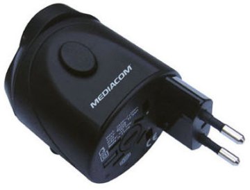 Mediacom Travel Plug Universale adattatore e invertitore Auto Nero