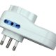 Mediacom M-PM3IU2 adattatore per presa di corrente Tipo L (IT) Bianco 2