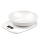Girmi PS01 Bianco Superficie piana Rotondo Bilancia da cucina elettronica 2