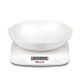 Girmi PS01 Bianco Superficie piana Rotondo Bilancia da cucina elettronica 3