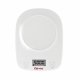Girmi PS01 Bianco Superficie piana Rotondo Bilancia da cucina elettronica 4