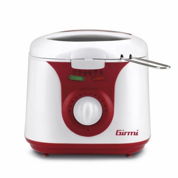 Girmi FG20 2 L Indipendente 1200 W Friggitrice Rosso, Bianco