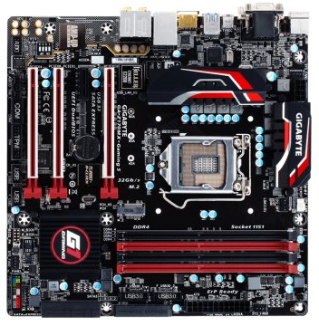 GIGABYTE GA-Z170MX-Gaming 5 Intel® Z170 LGA 1151 (Socket H4) micro ATX