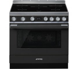 Smeg CPF9IPAN cucina Elettrico Piano cottura a induzione Antracite