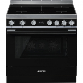 Smeg CPF9IPBL cucina Elettrico Piano cottura a induzione Nero