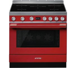 Smeg CPF9IPR cucina Elettrico Piano cottura a induzione Rosso