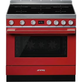 Smeg CPF9IPR cucina Elettrico Piano cottura a induzione Rosso