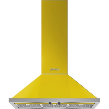 Smeg KPF9YW cappa aspirante Cappa aspirante a parete Giallo 781 m³/h