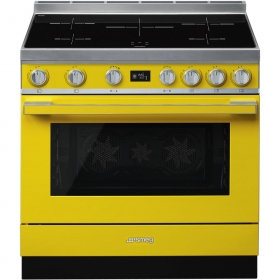 Smeg CPF9IPYW cucina Elettrico Piano cottura a induzione Giallo