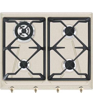 Smeg SRV864AVOGH piano cottura Avena Da incasso Gas 4 Fornello(i)