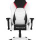 AKRacing Arctica Sedia da gaming per PC Seduta imbottita Nero, Rosso, Bianco 3