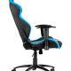 AKRacing AK-K6014-BL sedia per videogioco Sedia da gaming per PC Seduta imbottita Nero, Blu 6