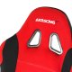 AKRacing Prime Sedia da gaming per PC Seduta imbottita Nero, Rosso 10