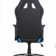 AKRacing Nitro Sedia da gaming per PC Seduta imbottita Nero, Blu 9