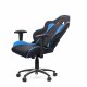AKRacing Nitro Sedia da gaming per PC Seduta imbottita Nero, Blu 10