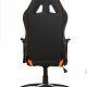 AKRacing Nitro Sedia da gaming per PC Seduta imbottita Nero, Arancione 9