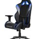 AKRacing Overture Sedia da gaming per PC Sedia imbottita tappezzata Nero, Blu, Grigio 2