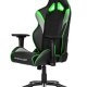 AKRacing Overture Sedia da gaming per PC Sedia imbottita tappezzata Nero, Verde, Grigio 2