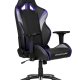 AKRacing Overture Sedia da gaming per PC Sedia imbottita tappezzata Nero, Grigio, Viola 6