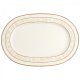 Villeroy & Boch 1043902940 piatto piano Ovale Beige, Ottone, Bianco 2