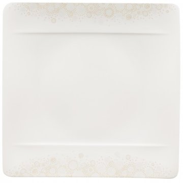 Villeroy & Boch 1045112610 piatto piano Quadrato Porcellana Bianco