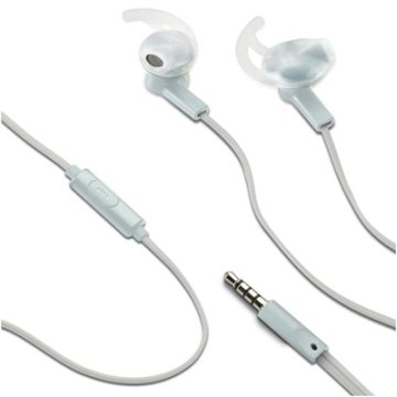 Celly FITBEATWH cuffia e auricolare Cablato In-ear Bianco