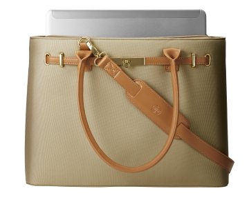 HP 15.6 Taupe Women Premium Tote