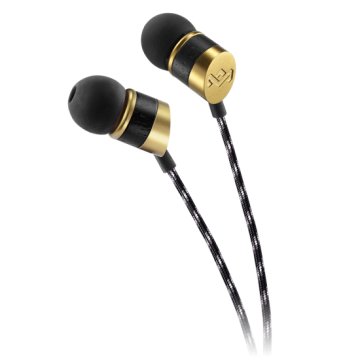 The House Of Marley Uplift Auricolare Cablato In-ear Musica e Chiamate Nero, Oro