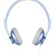The House Of Marley Positive Vibration Auricolare Cablato A Padiglione Musica e Chiamate Blu, Bianco 2