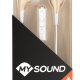 MySound Speak Mirror Auricolare Cablato In-ear Musica e Chiamate Oro, Bianco 5