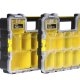 Stanley 1-97-518 Cassetta degli attrezzi Scatola per minuteria Plastica Nero, Trasparente, Giallo 2