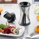GEFU SPIRELLI XL affettatrice Manuale Nero, Acciaio inox Plastica, Acciaio inox 6