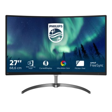 Philips E Line Monitor LCD curvo con Ultra Wide-Color 278E8QJAB/00